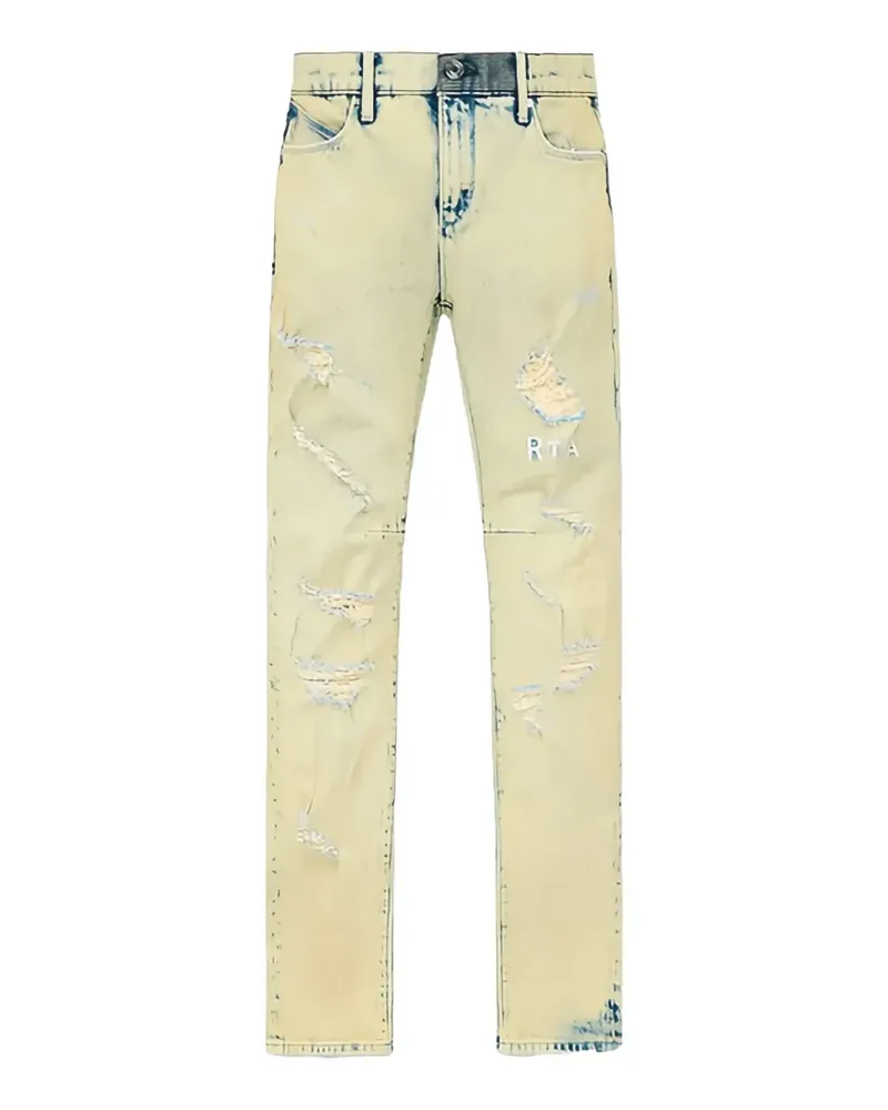 RTA Clayton Jeans im Distressed-Look - Nude Nude