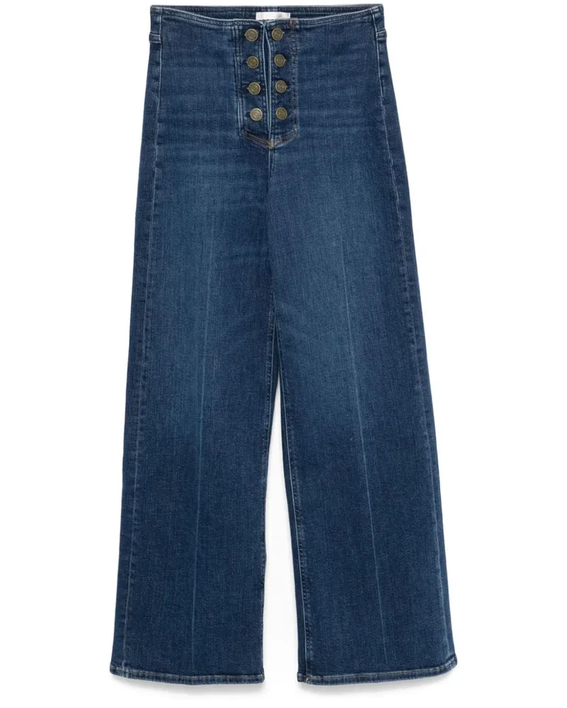 Frame Denim Le Slim Palazzo Sailor Jeans - Blau Blau