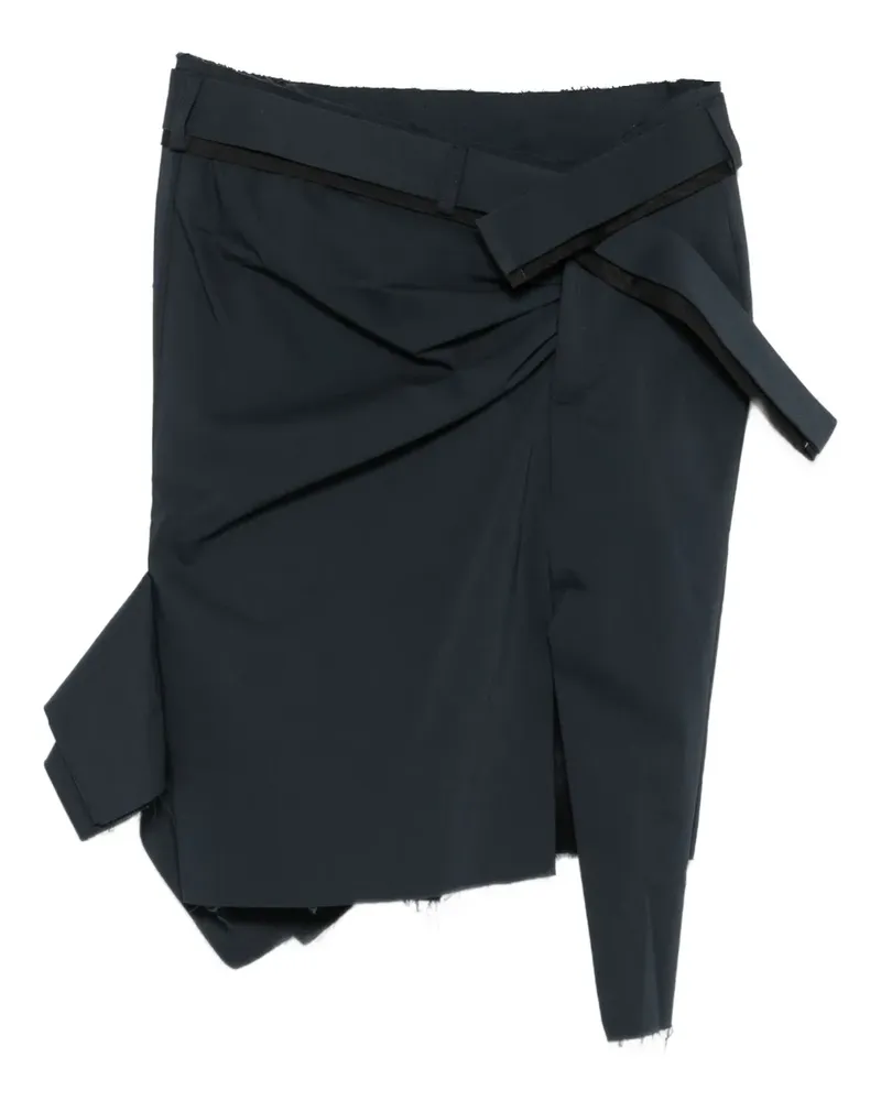 OTTOLINGER Drapierter Minirock mit Rüschen - Blau Blau