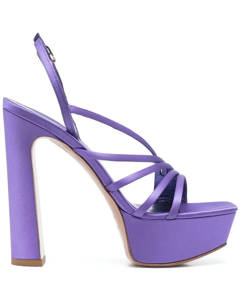 Le Silla Scarlet Plateau-Sandalen - Violett Violett