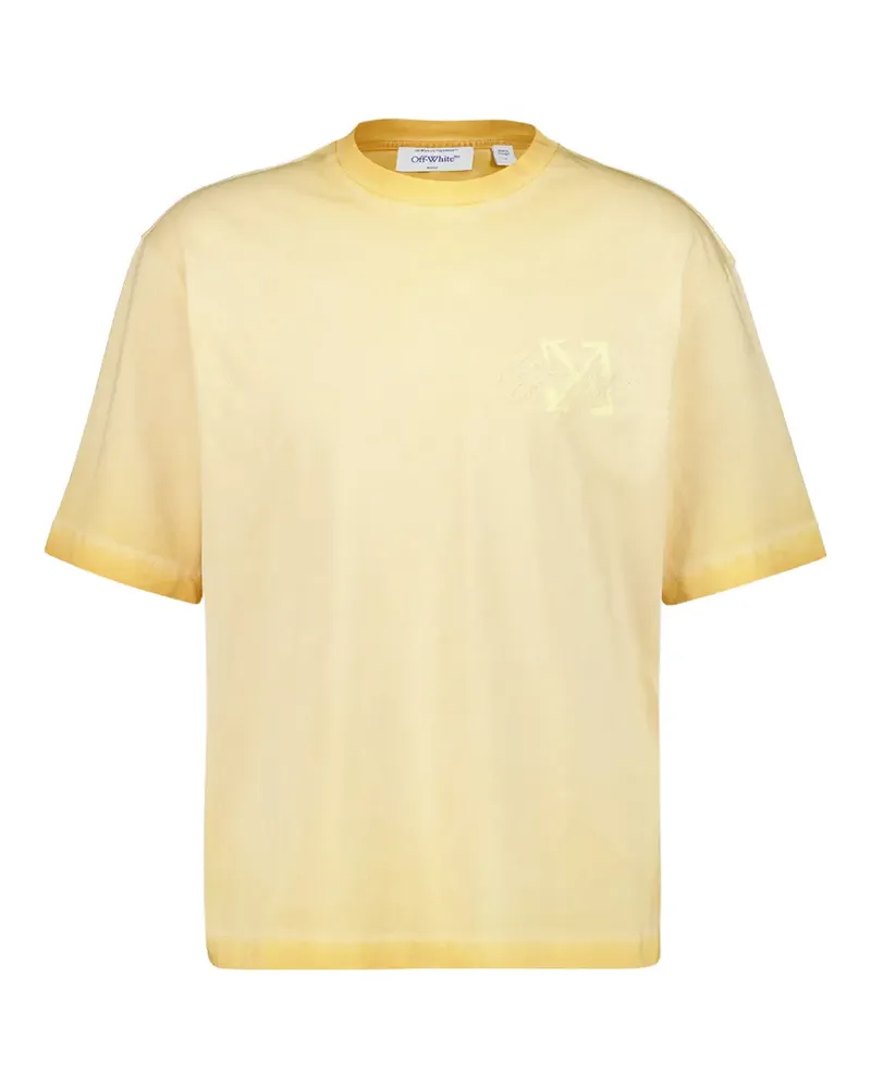 OFF-WHITE T-Shirt mit Arrows-Print - Gelb Gelb
