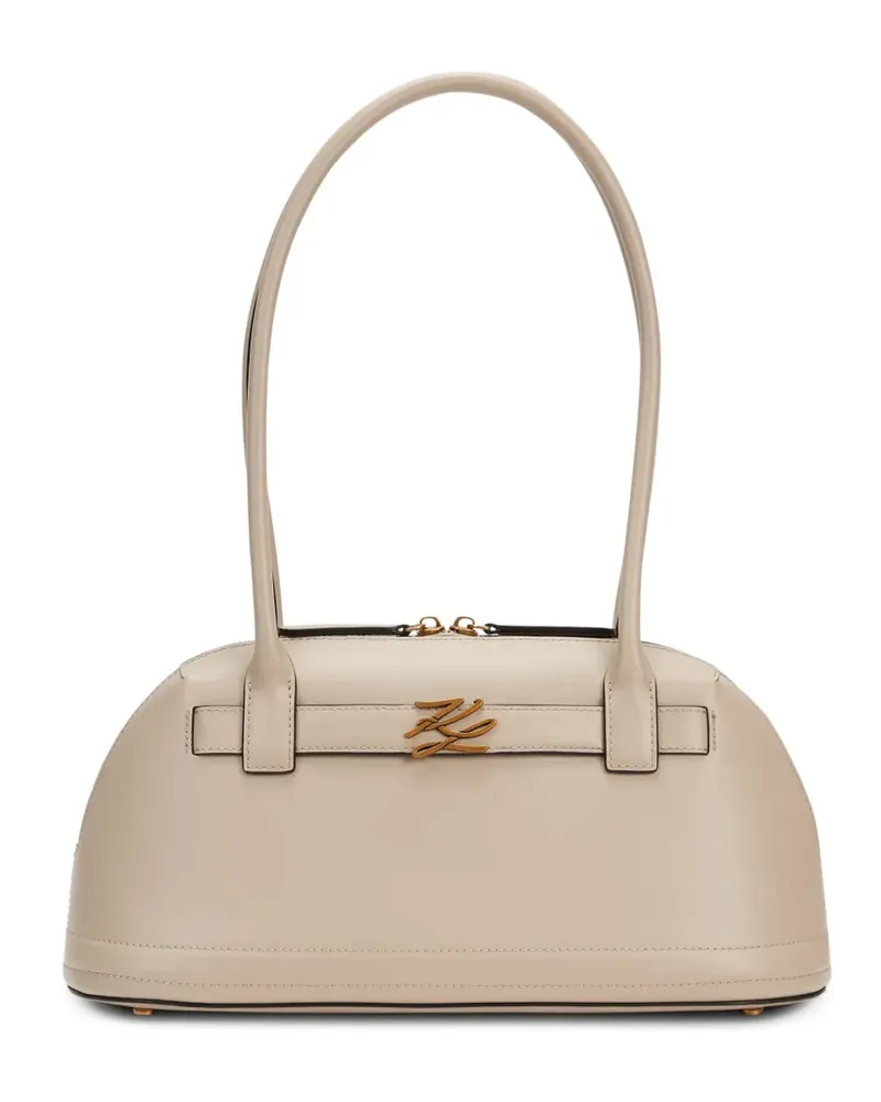 Karl Lagerfeld Mittelgroße K/Autograph Schultertasche - Nude Nude