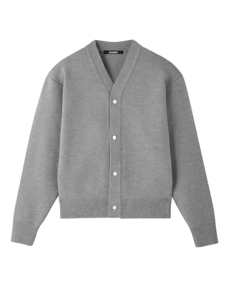 Jacquemus V-neck cardigan - Grau Grau