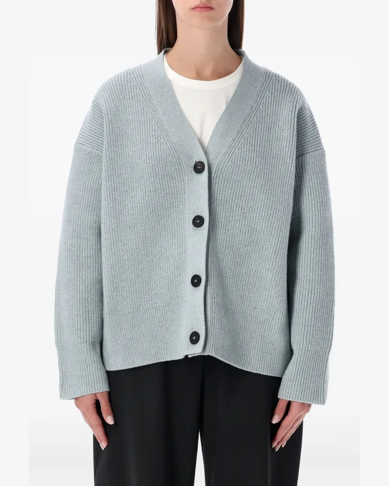Studio Nicholson buttoned cardigan - Blau Blau