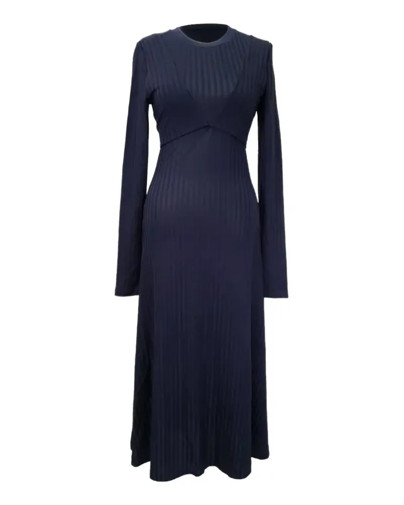 Altuzarra Masika layered jersey dress - Blau Blau
