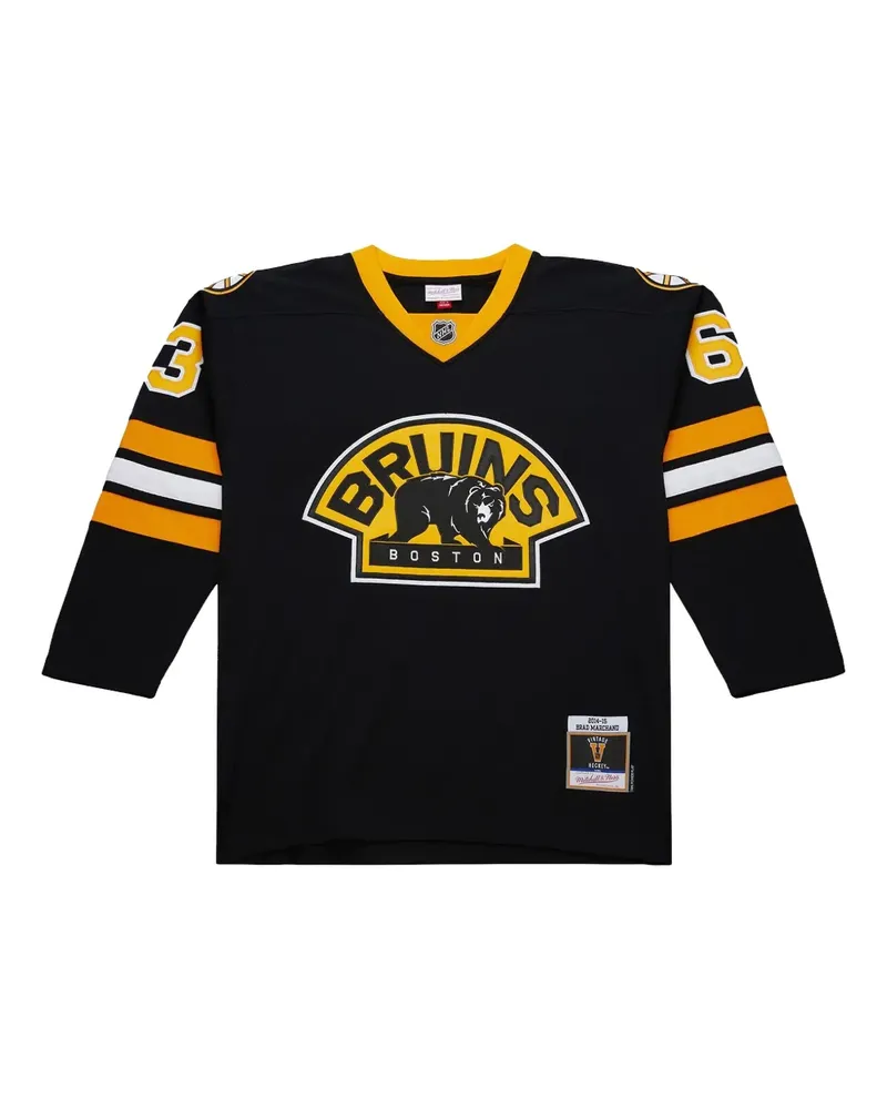 Mitchell & Ness NHL Boston Bruins 2014 Brad Marchand Power Play T-Shirt - Schwarz Schwarz