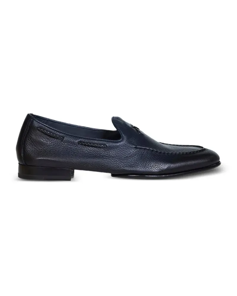 Doucal´s leather loafers - Blau Blau
