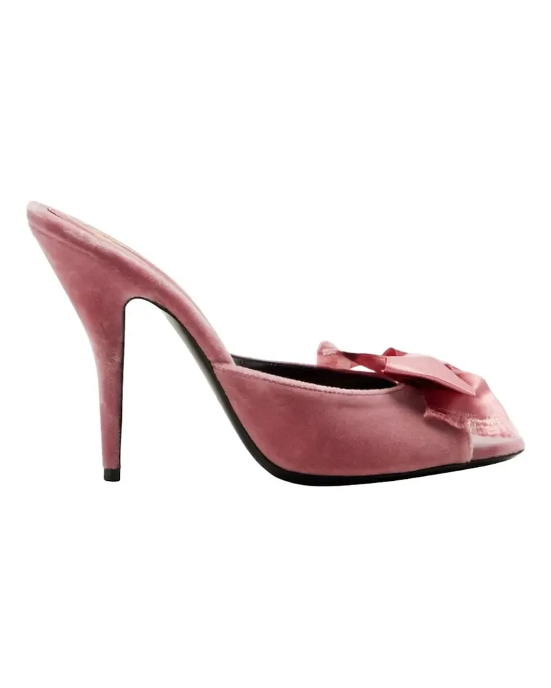 Valentino Garavani Marie A bow-detail sandals - Rosa Rosa