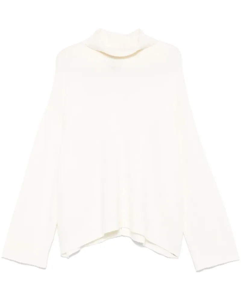 Eric Bompard Pullover mit Rollkragen - Weiß Weiß