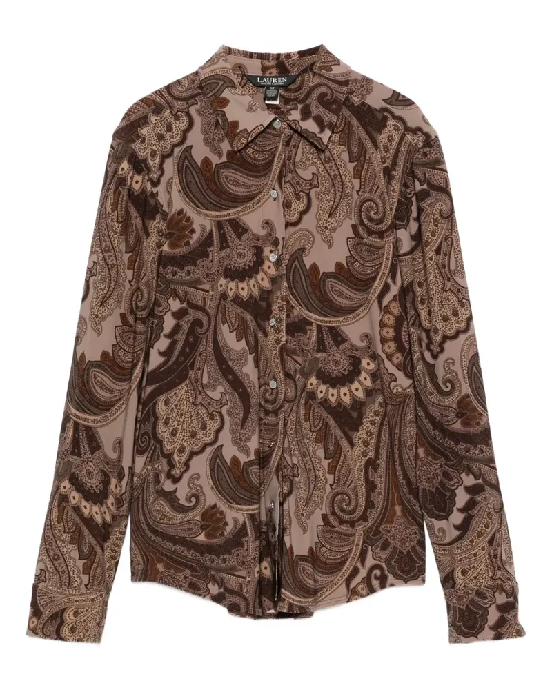 Ralph Lauren paisley-print shirt - Braun Braun
