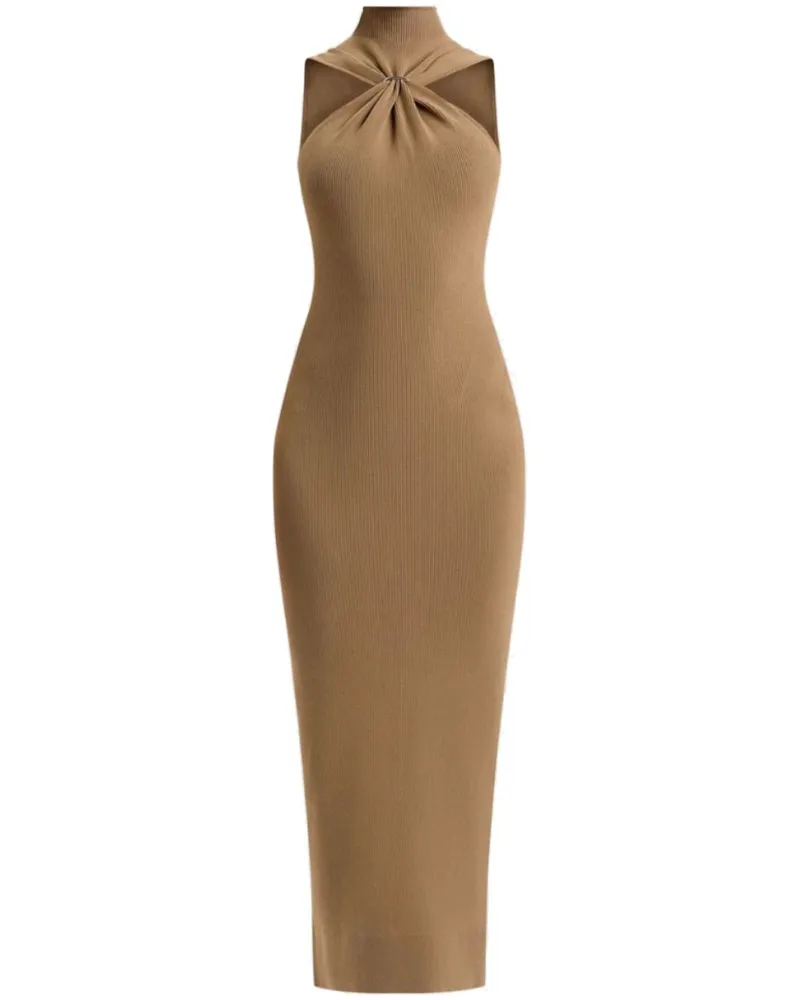 Hervé Léger The Angelica Abendkleid - Nude Nude