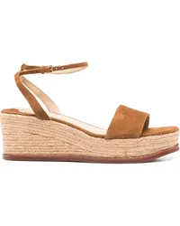 Ralph Lauren Leona Espadrilles aus Wildleder 35mm Braun