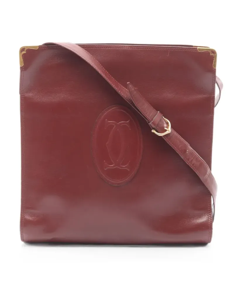 Cartier 2000s Must de  Schultertasche - Rot Rot