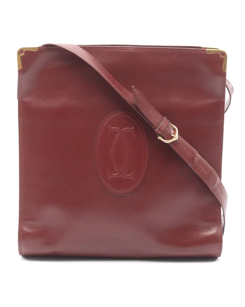 Cartier 2000s Must de  Schultertasche - Rot Rot