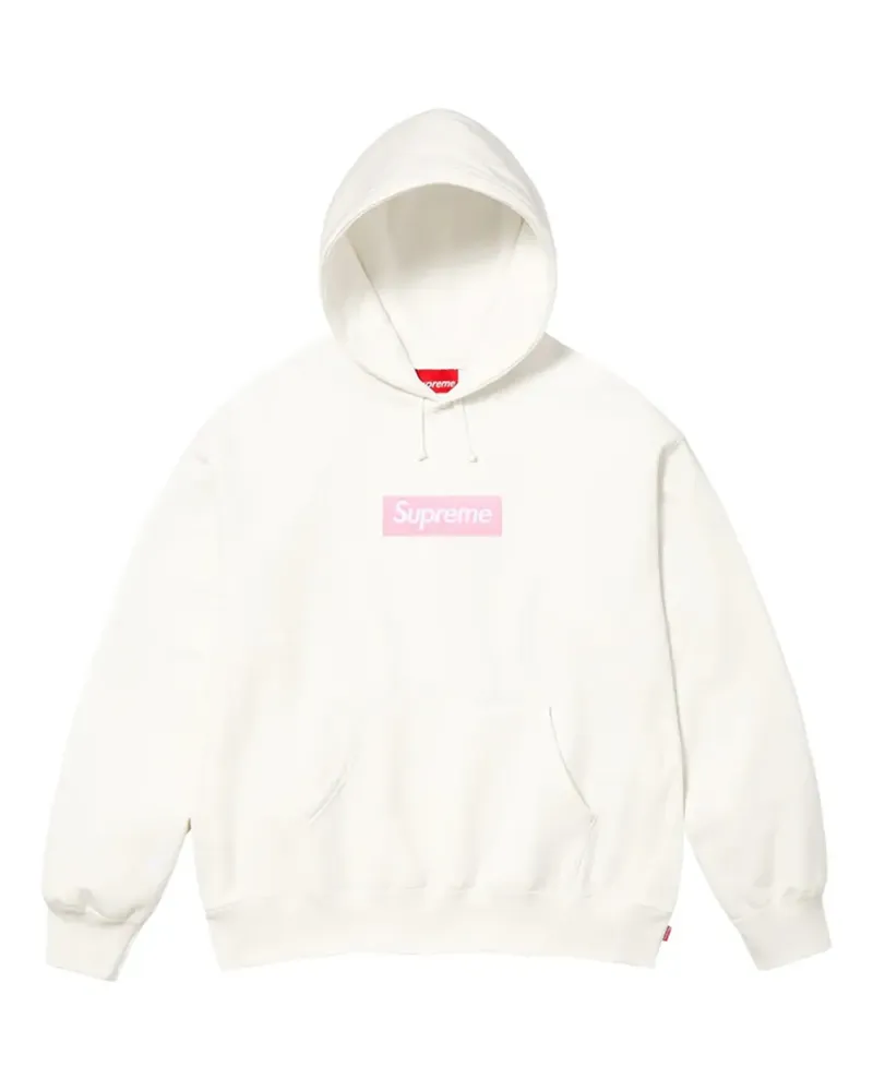 Supreme Being box-logo hoodie - Weiß Weiß