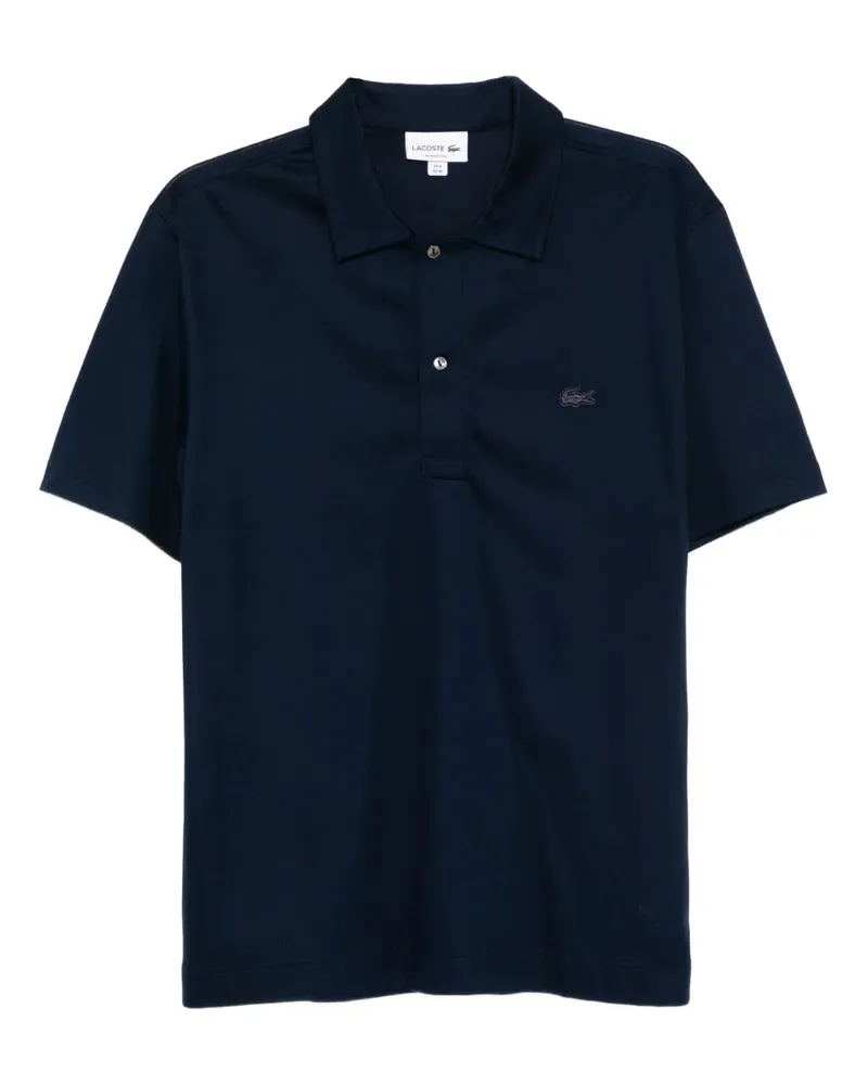 Lacoste Poloshirt mit Logo-Stickerei - Blau Blau