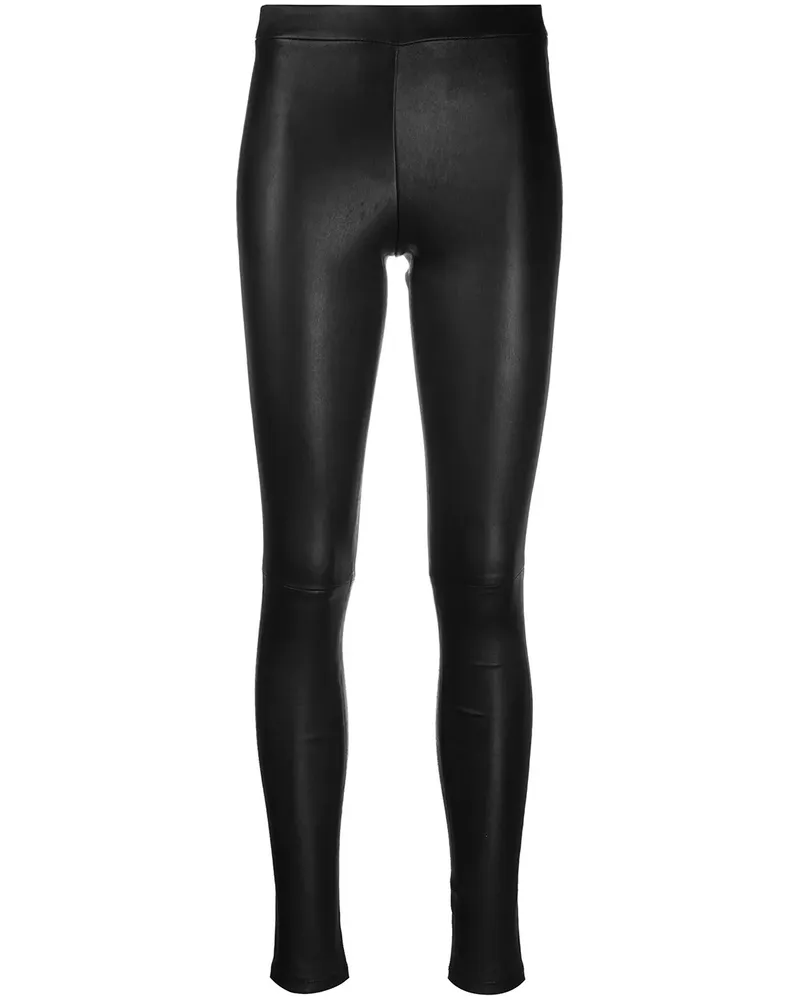 Theory Tief sitzende Skinny-Hose - Schwarz Schwarz