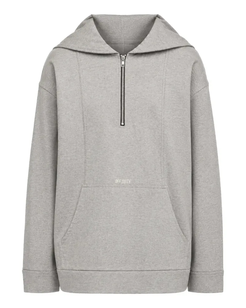 OFF DUTY Sallo zip-fastening sweatshirt - Grau Grau