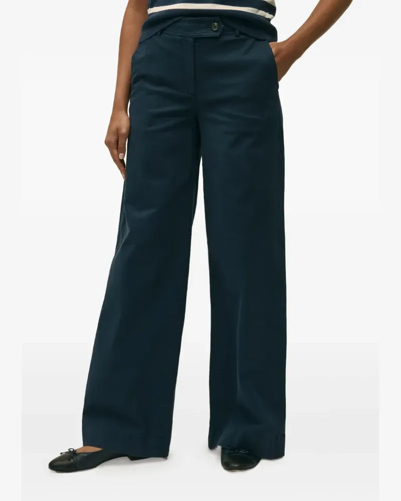 Brooks Brothers Hose mit weitem Bein - Blau Blau