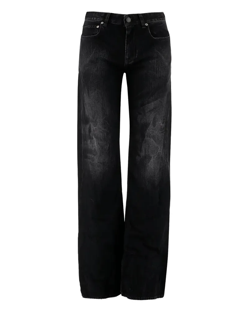 Balenciaga Ausgeblichene Jeans - Schwarz Schwarz