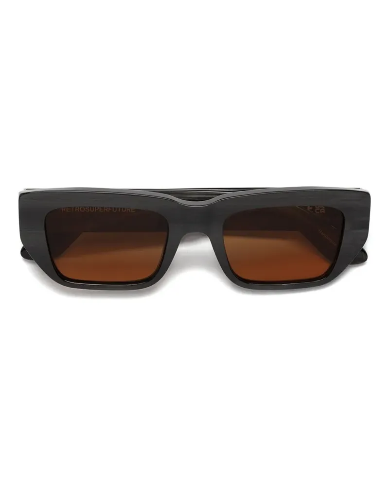 RETROSUPERFUTURE rectangle-frame sunglasses - Schwarz Schwarz
