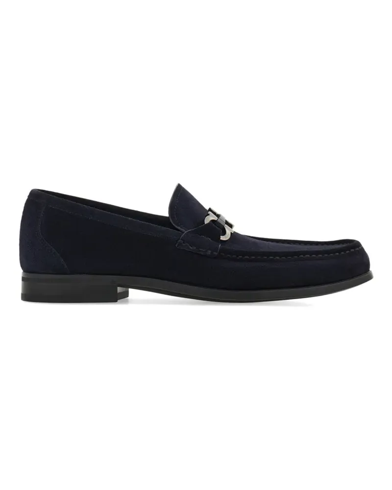 Ferragamo Loafer mit Gancini-Detail - Blau Blau