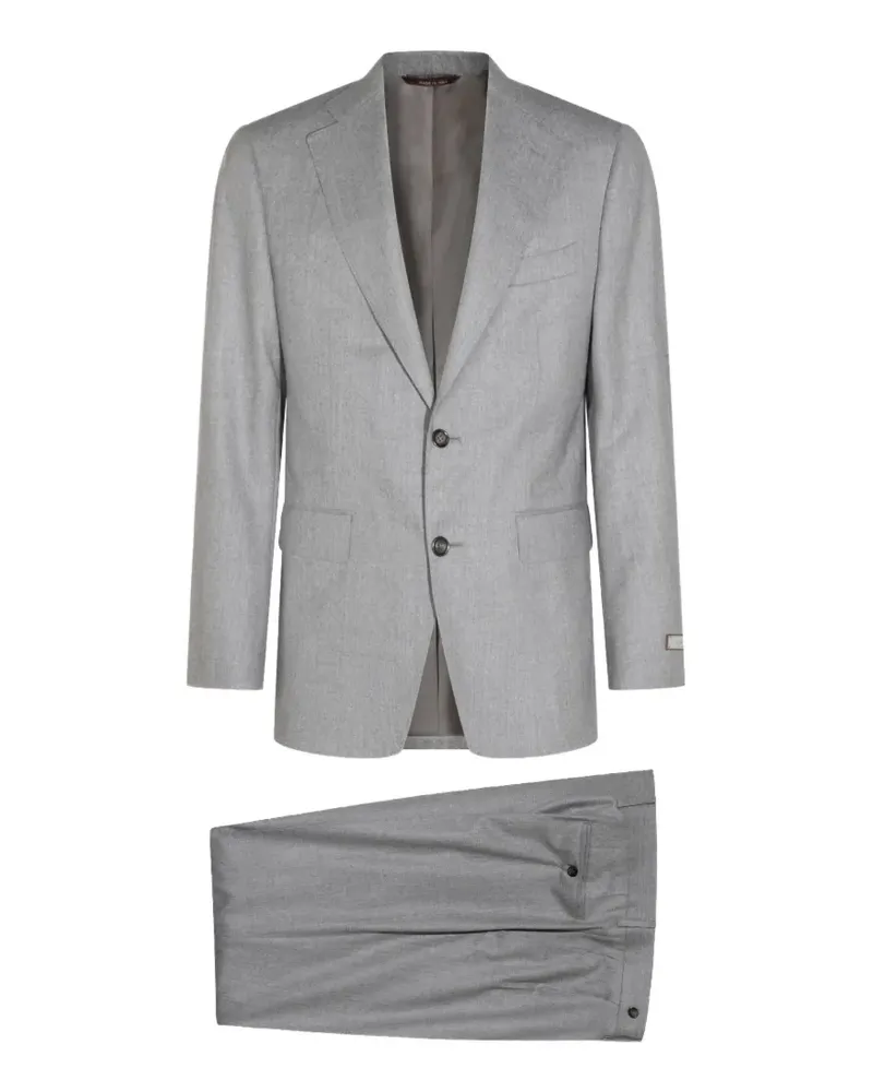 Canali Zweiteiliger Anzug - Grau Grau