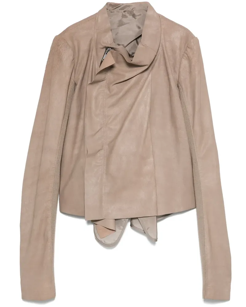 Rick Owens Jacke mit tiefem Ausschnitt - Nude Nude