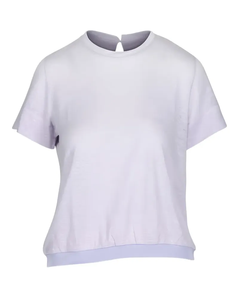 Dorothee Schumacher keyhole-detail knit T-shirt - Weiß Weiß