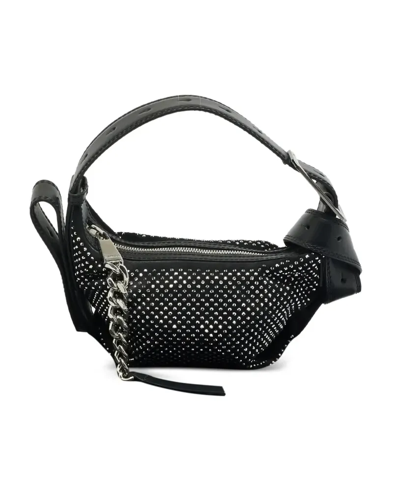 Zadig & Voltaire Le Cecilia Strass Mini-Tasche - Schwarz Schwarz