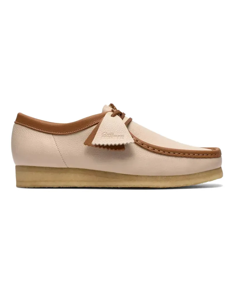 Clarks Wallabee Derby shoes - Nude Nude