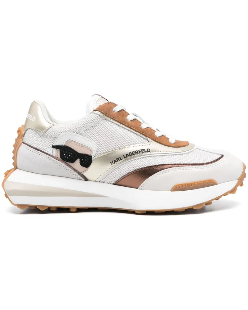 Karl Lagerfeld NFT Lo Lace Sneakers - Nude Nude