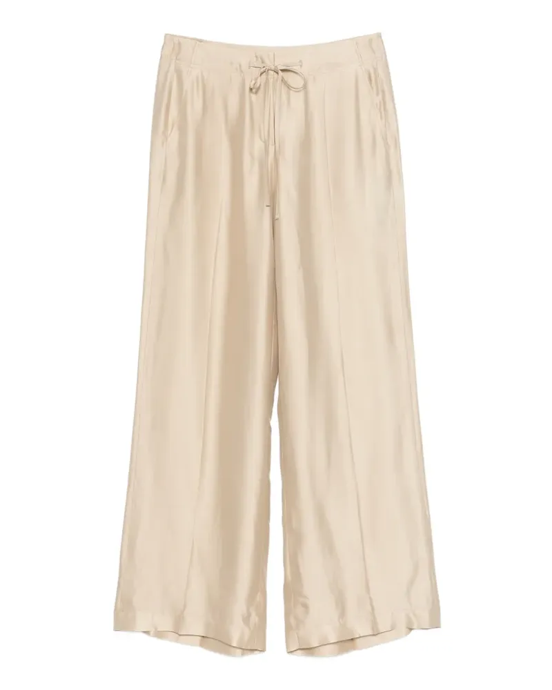 Luisa Cerano Palazzohose mit Kordelzug - Nude Nude