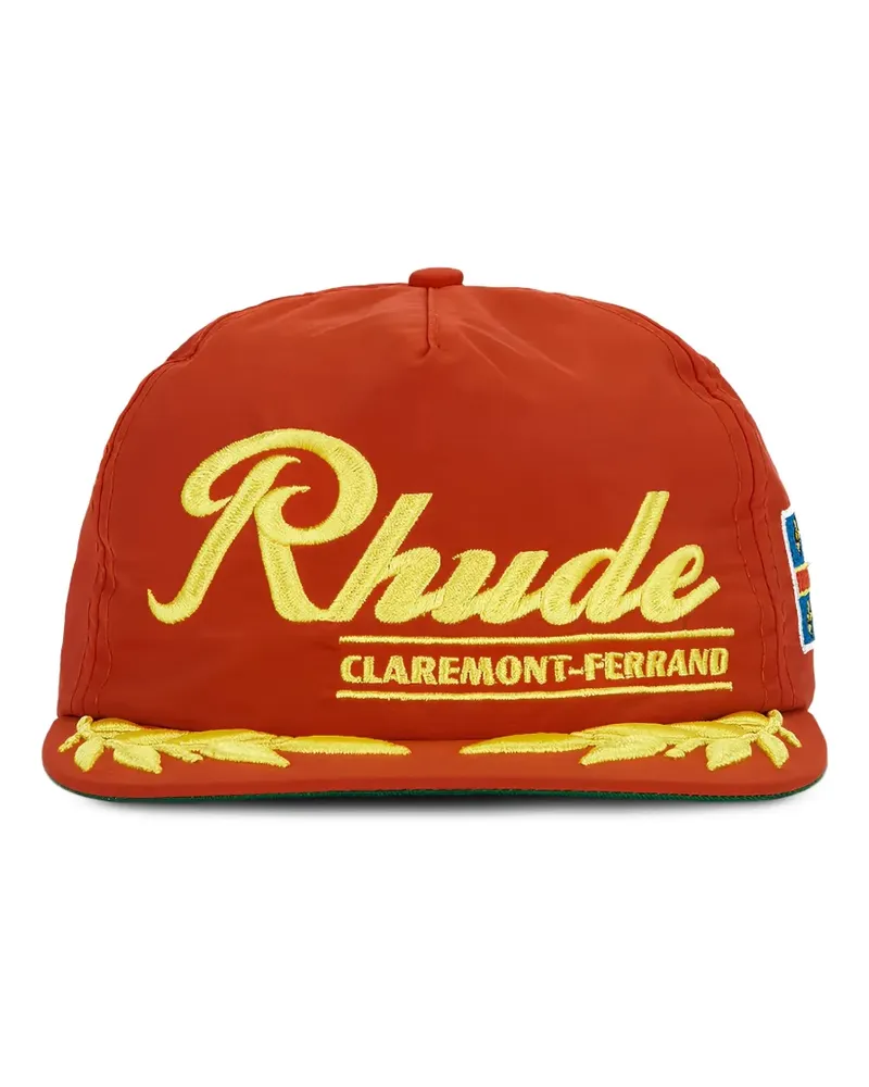 RHUDE Clermont-Ferrand baseball cap - Rot Rot