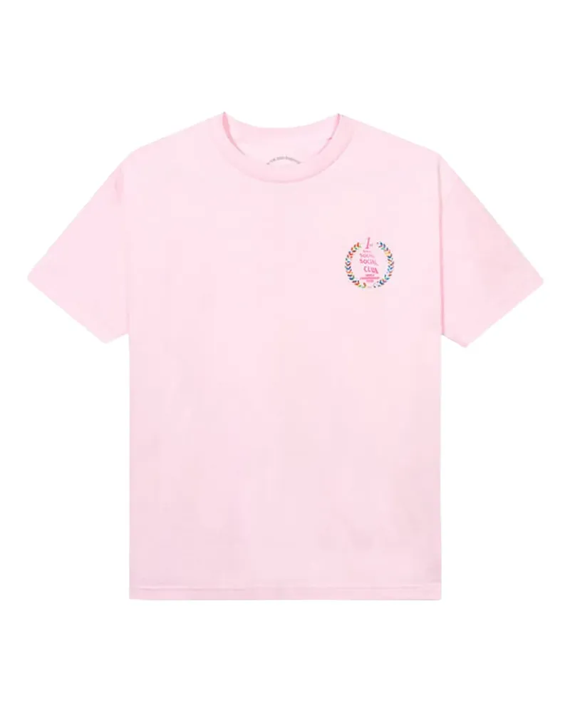 Anti Social Social Club Suzuka T-Shirt - Rosa Rosa