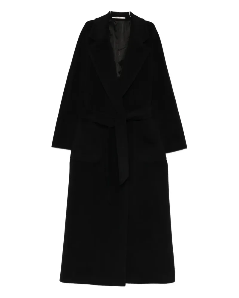 Tagliatore belted coat - Schwarz Schwarz