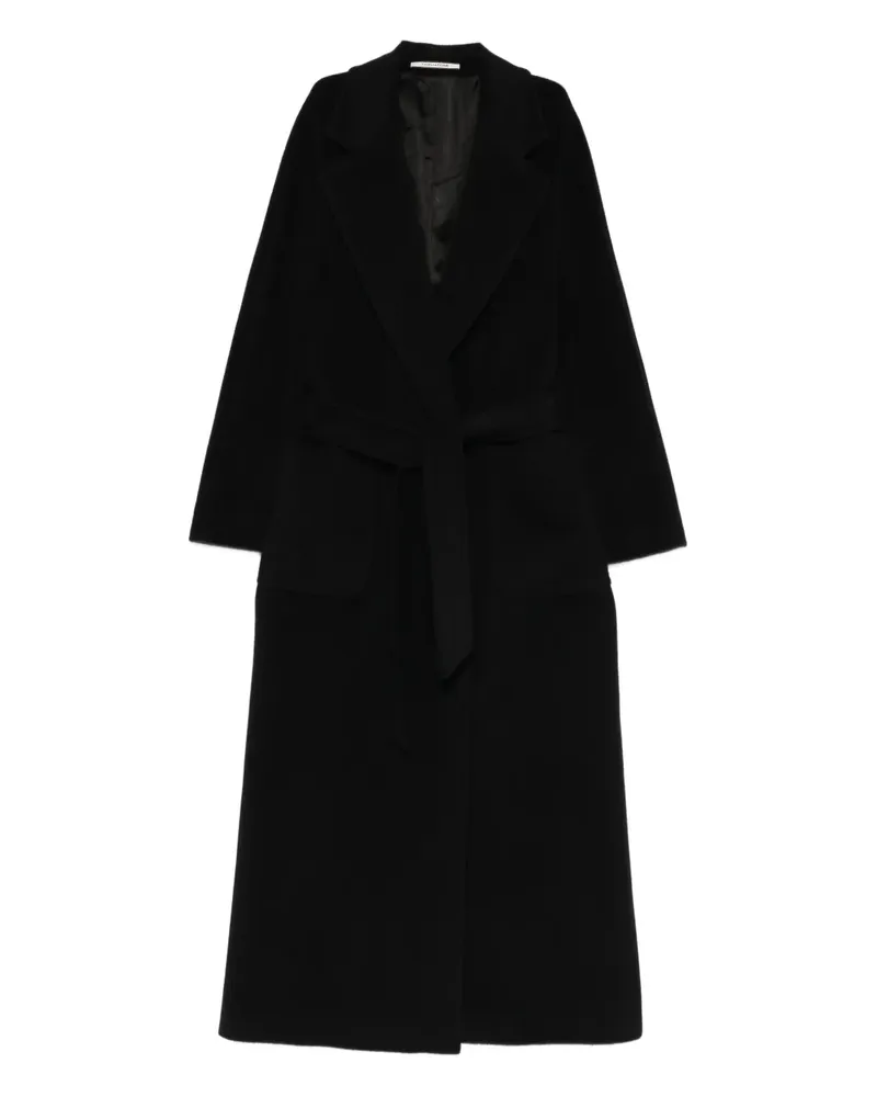 Tagliatore belted coat - Schwarz Schwarz
