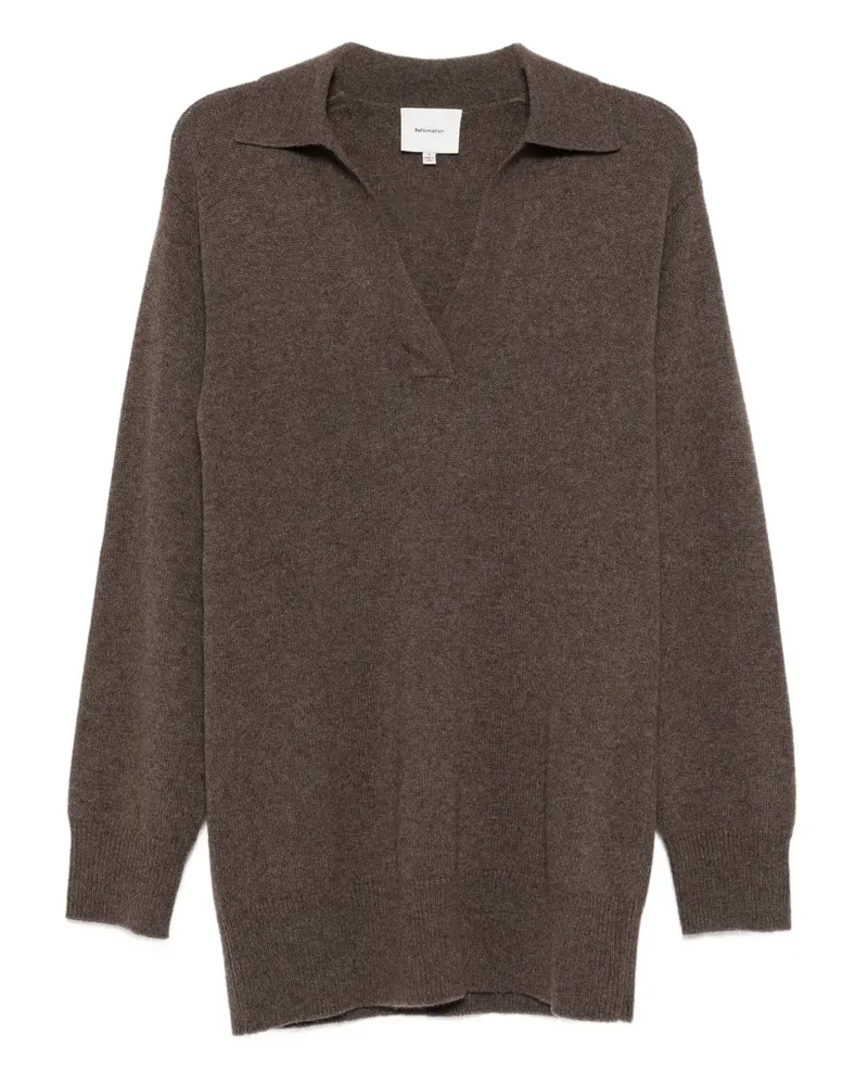 Reformation Maeve Kleid - Braun Braun