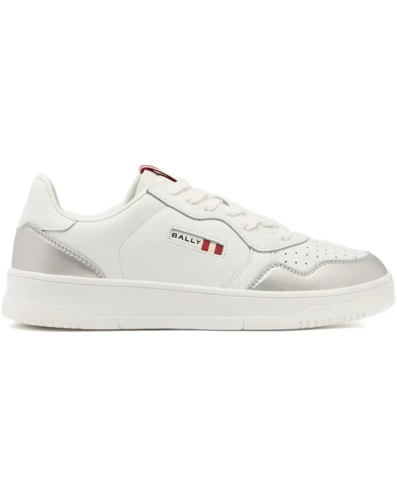 Bally Perforierte Sneakers aus Leder - Weiß Weiß