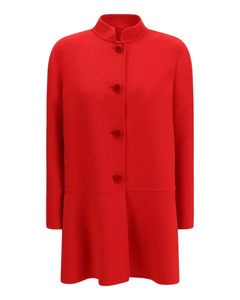 Valentino Garavani button solid coat - Rot Rot