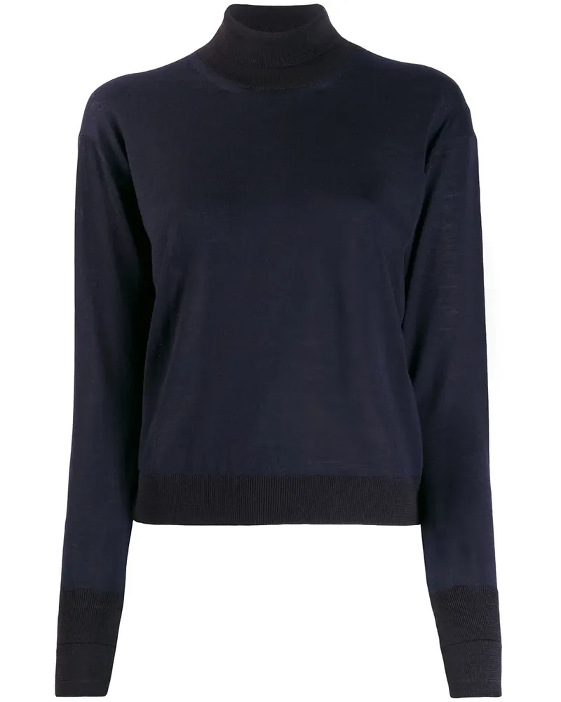 Golden Goose Klassischer Rollkragenpullover - Blau Blau