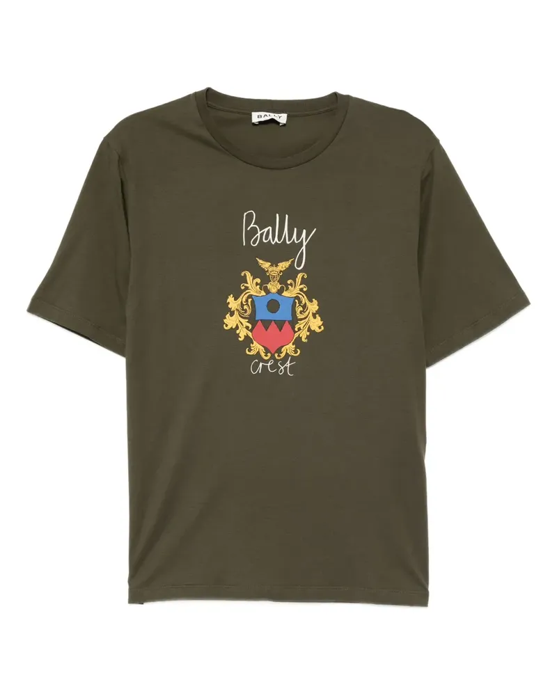 Bally Crest T-Shirt - Grün Grün