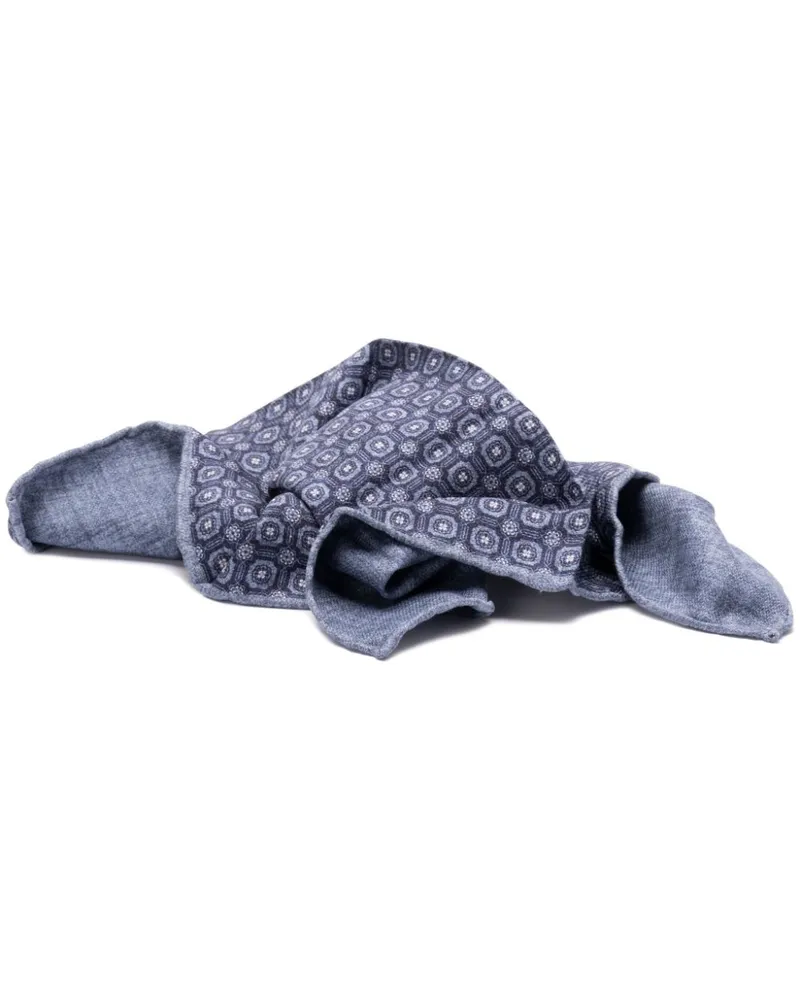 Brunello Cucinelli Schal aus Seide - Blau Blau