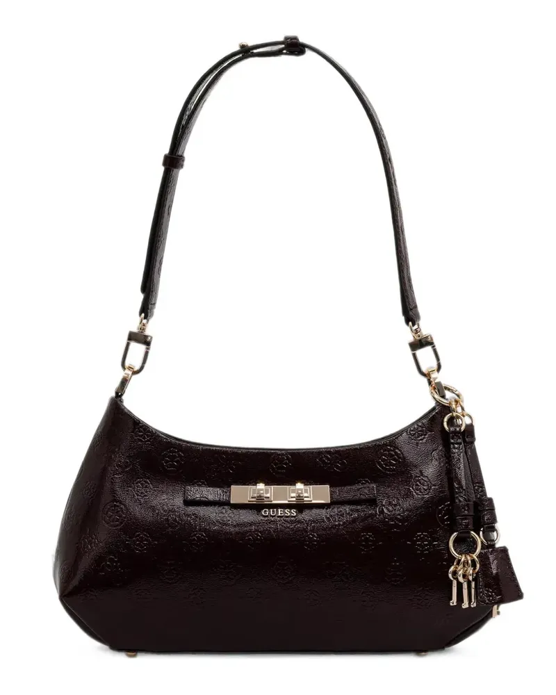 Guess Carmella logo-embossed shoulder bag - Rot Rot