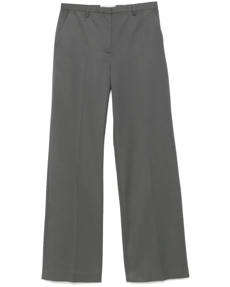 FRANKIE Shop Ausgestellte Hose - Grau Grau