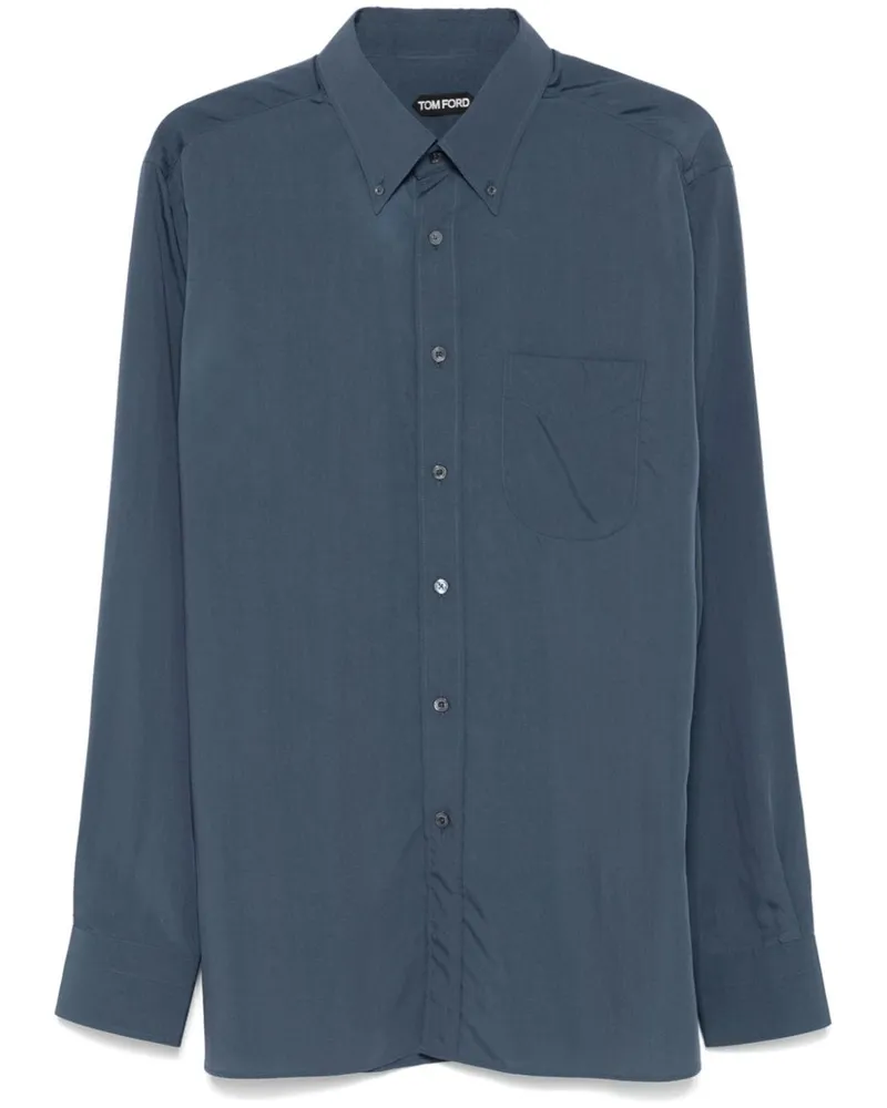 Tom Ford Klassisches Hemd - Blau Blau