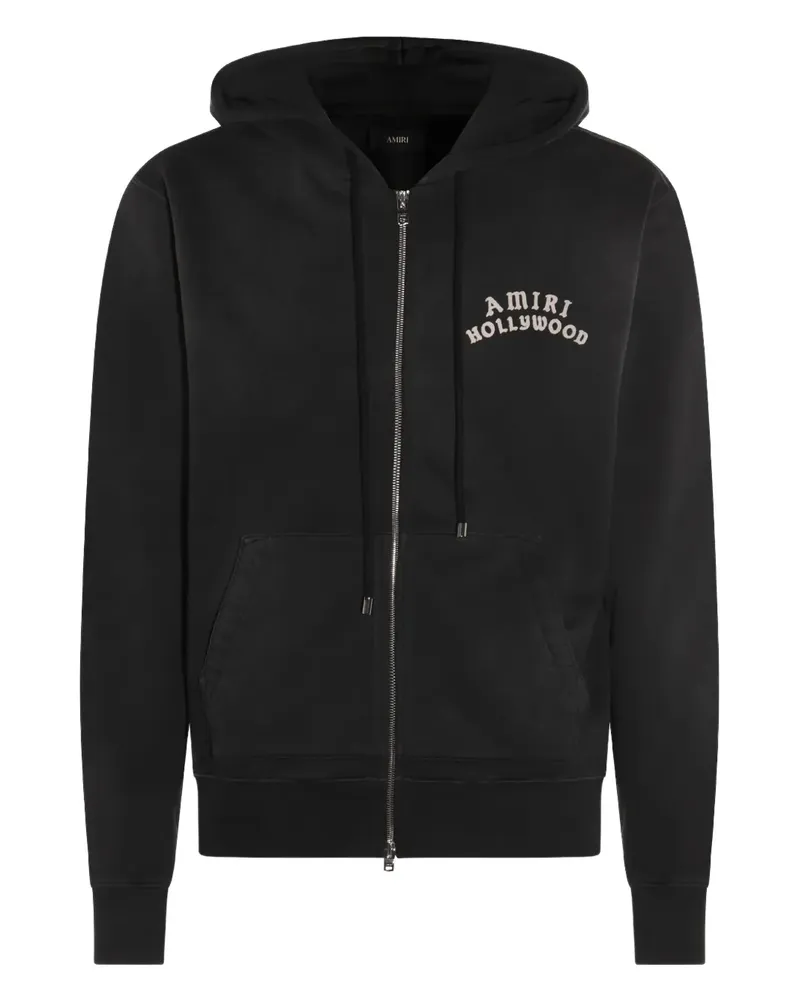 Amiri Hollywood Kapuzenjacke mit Verzierung - BLACK Black