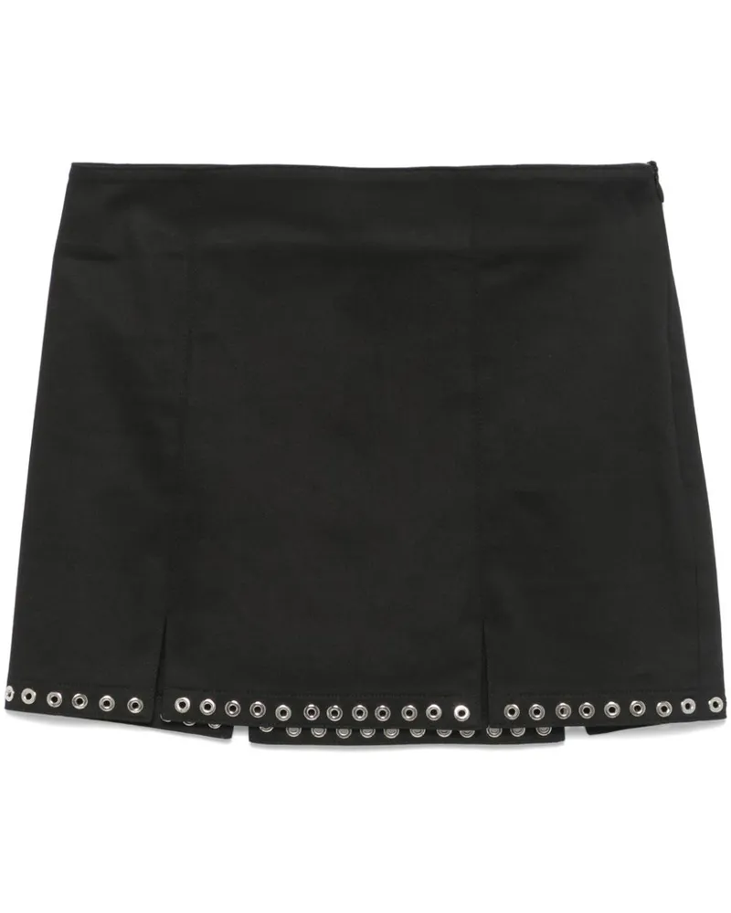 Ludovic de Saint Sernin Lisette Minirock - Schwarz Schwarz