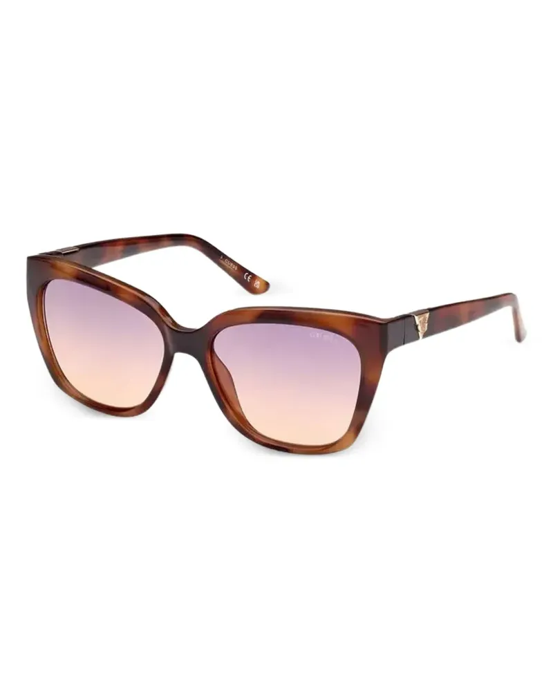 Guess tortoise-shell cat-eye sunglasses - Braun Braun