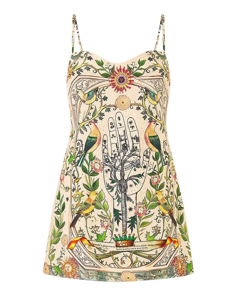 Camilla House Of Horoscopes shift dress - Nude Nude